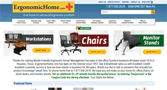 Desktop Screenshot of ergonomichome.com